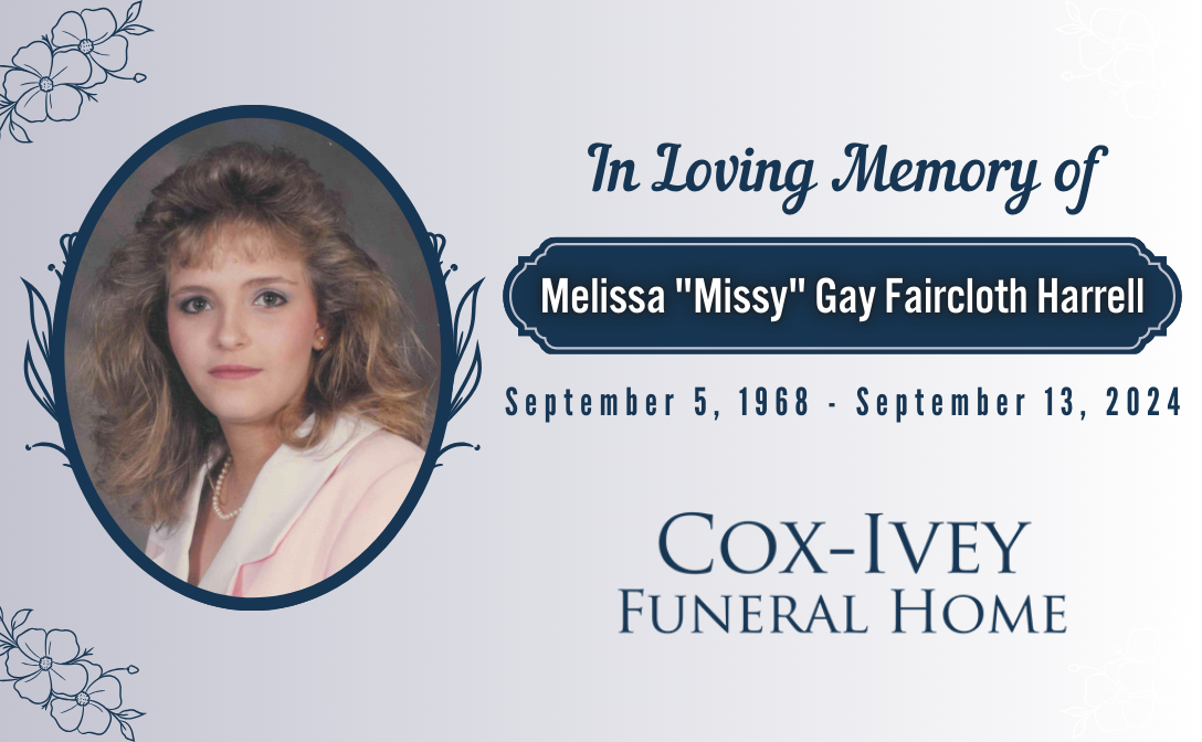 Melissa “Missy” Gay Faircloth Harrell