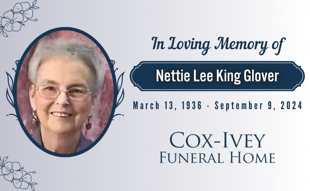 Nettie Lee King Glover | BainbridgeGA.com
