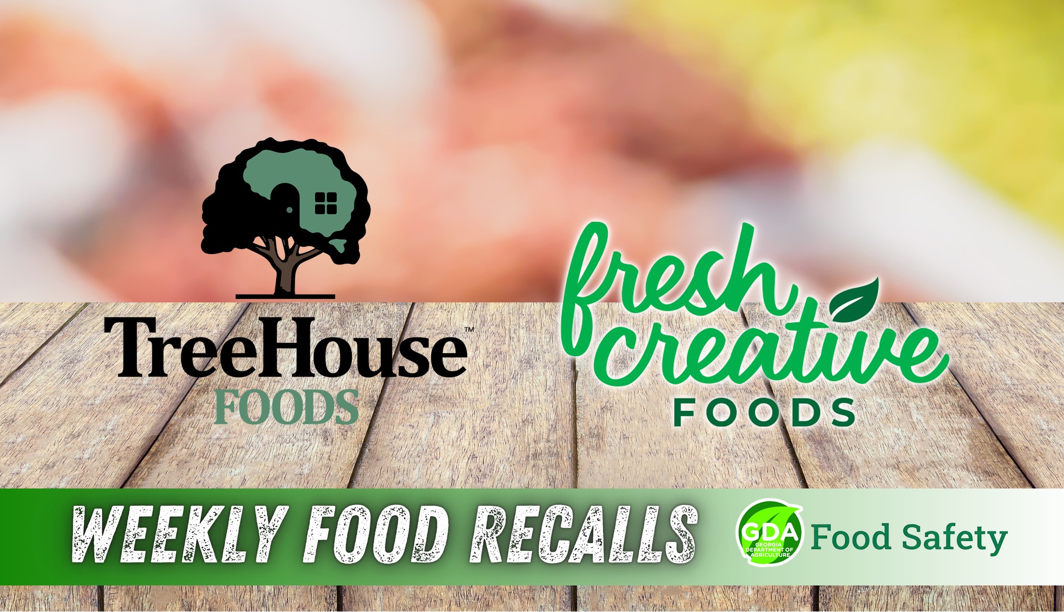 Weekly Food Recalls Impacting