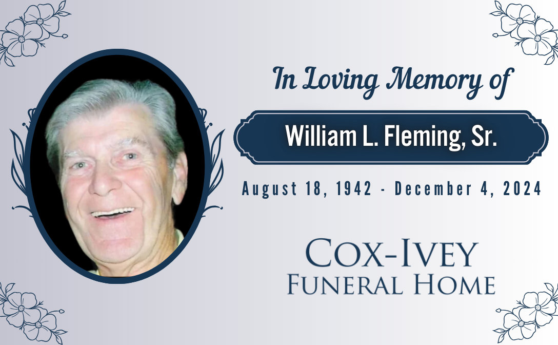 William L. Fleming, Sr. | BainbridgeGA.com